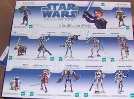 The Clone Wars sheet cards